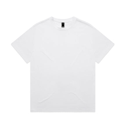 AS Colour 5080 Heavy Tee in White, original unbranded supplier front photograph
