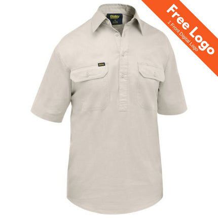 Bisley Front Cool Lightweight Short Sleeve Shirt