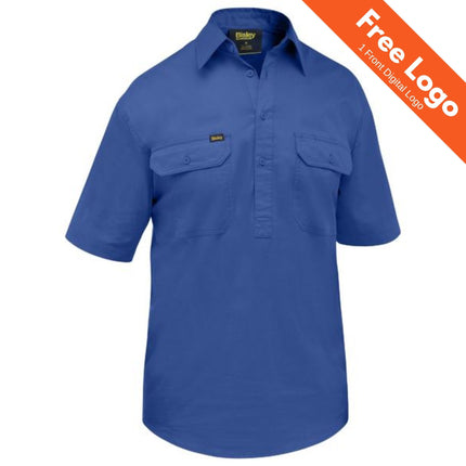 Bisley Front Cool Lightweight Short Sleeve Shirt