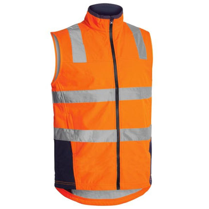 Bisley Taped Hi Vis Soft Shell Vest