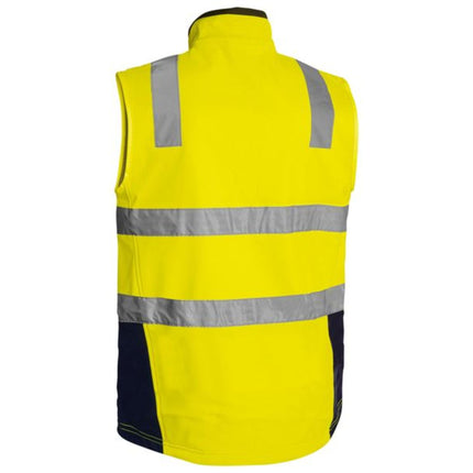 Bisley Taped Hi Vis Soft Shell Vest