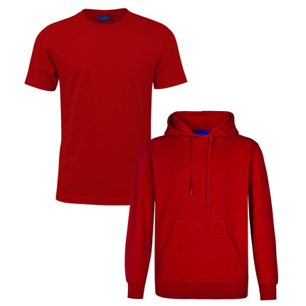 Winning Spirit Custom Workwear Bundle – 4 T-Shirts + 2 Hoodies with Free Logo