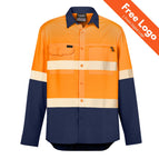 Orange/Navy