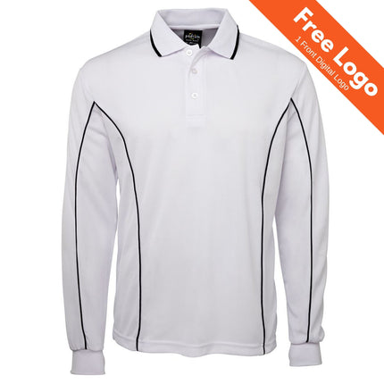 JB's Podium L/S Piping Polo