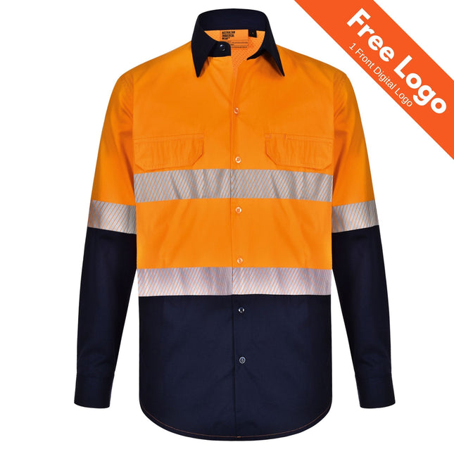 Winning Spirit Cool-Breeze Hi-Vis Long Sleeve Shirt