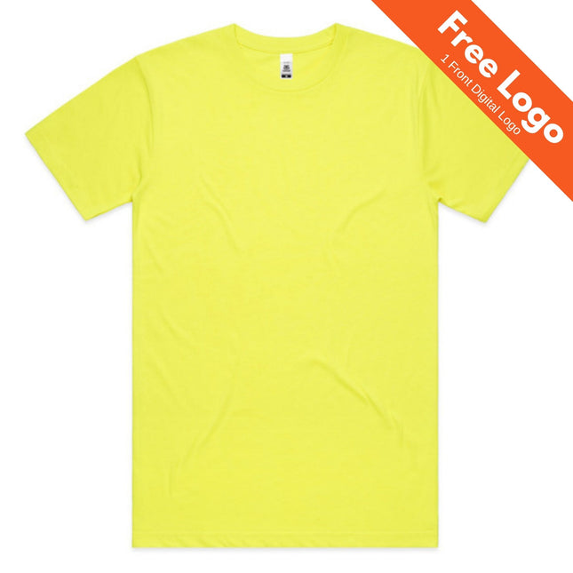 AS Colour Hi-Vis Regular Fit Block Tee
