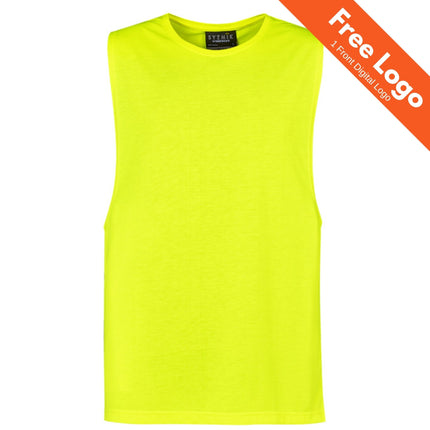 Syzmik Hi-Vis Sleeveless Tee