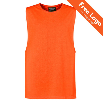 Syzmik Hi-Vis Sleeveless Tee