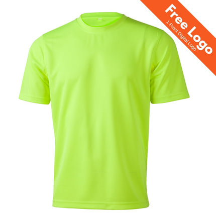Winning Spirit Hi-Vis CoolDry® Mini Waffle Tee