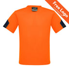 Orange/Navy