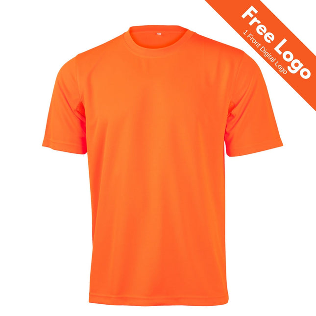Winning Spirit Hi-Vis CoolDry® Mini Waffle Tee