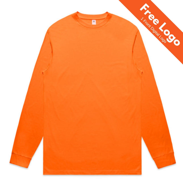Block Safety Long Sleeve Tee