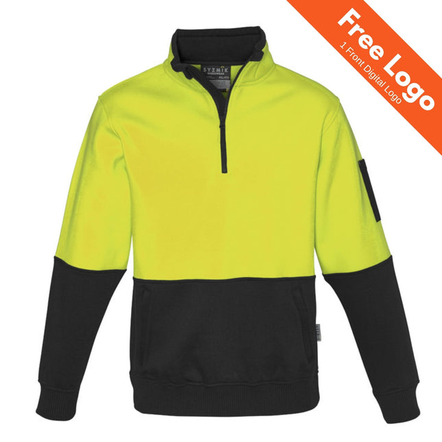 Hi Vis 1/2 Zip Pullover