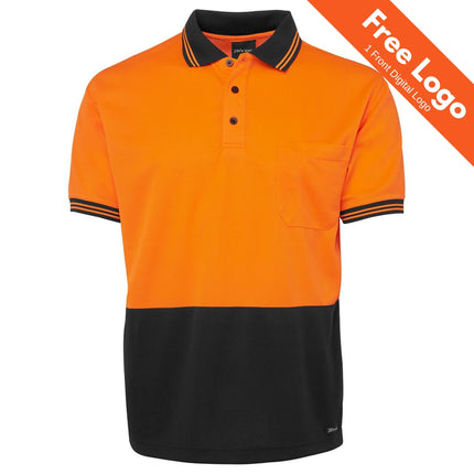JB's Hi-Vis S/S Traditional Polo Shirt