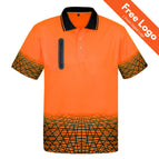 Orange/Navy