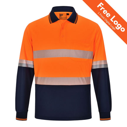 Hi-Vis CoolDry® Segmented Day/Night Polo