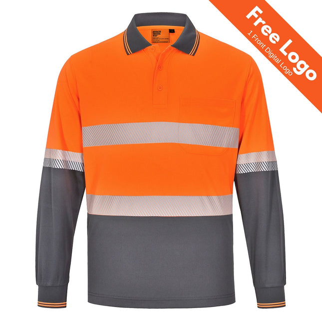 Hi-Vis CoolDry® Segmented Day/Night Polo