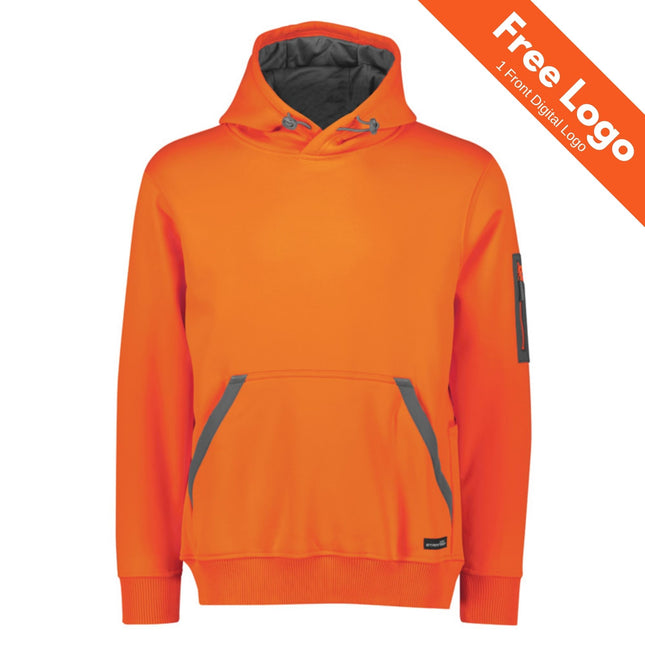Syzmik Water-Resistant Hi-Vis Hoodie