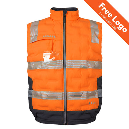 JB's Hi-Vis Day & Night Graphene Puffer Vest