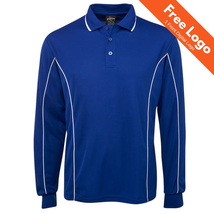 JB's Podium L/S Piping Polo