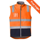 Orange/Navy