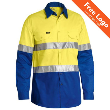 Bisley Hi-Vis Taped Cool Shirt