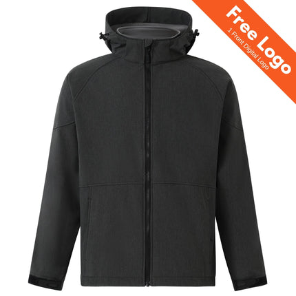 Winning Spirit Men's ASPEN Softshell Hood Jacket