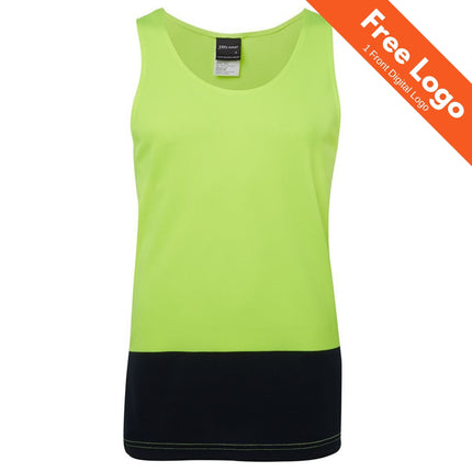 JB's Wear Hi-Vis Traditional Singlet