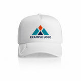 Example logo embroidered on the front of the cap