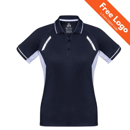 Biz Collection Womens Renegade Short Sleeve Polo