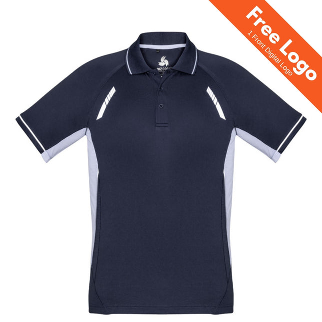 Biz Collection Mens Renegade Short Sleeve Polo