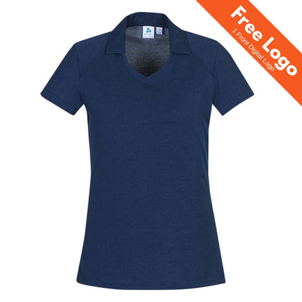 Biz Collection Women Byron Sleeve Polo