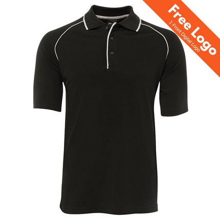 JB's Wear Men's Raglan Polo