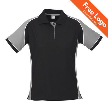 Biz Collection Womens Nitro Short Sleeve Polo