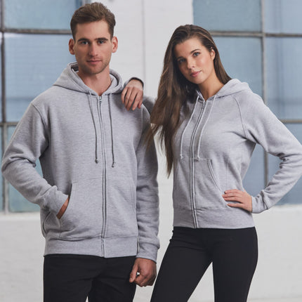 Winning Spirit Men's Double Bay Full-Zip Fleece Hoodie