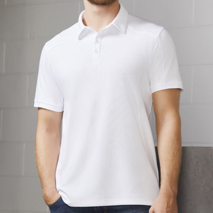 Biz Collction Men's Profile Shor Sleeve Polo