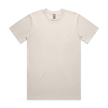 AS Colour Classic T-Shirt in Bone, unbranded clean front view