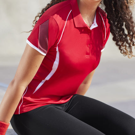 Biz Collection Women's Razor Short Sleeve Polo