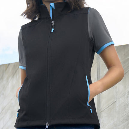 Biz Collection Women's Geneva 3-Layer Softshell Vest