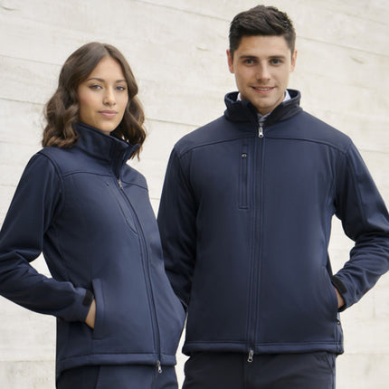 Biz Collection Men's Softshell Windproof Jacket