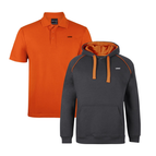 Gunmetal/Orange