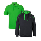 Black/Pea Green