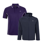 Purple/White