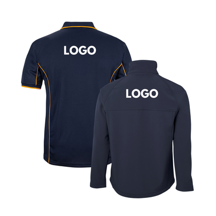 Jb's Wear 4 Polo Shirt + 2 Softhshell Jacket, Front Embroidery - No Back