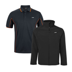 Black/Orange