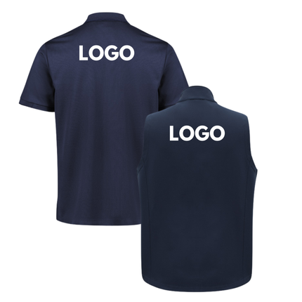 Biz Collection Uniform Bundle Pack - 4 Polo Shirt + 2 Softhhell Vest, with Front Embroidery