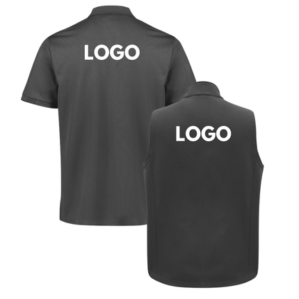 Biz Collection Uniform Bundle Pack - 4 Polo Shirt + 2 Softhhell Vest, with Front Embroidery