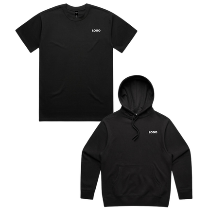 AS Colour Custom Workwear Bundle – 4 T-Shirts + 2 Hoodies with Free Logo
