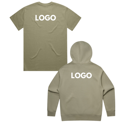 AS Colour Custom Workwear Bundle – 4 T-Shirts + 2 Hoodies with Free Logo