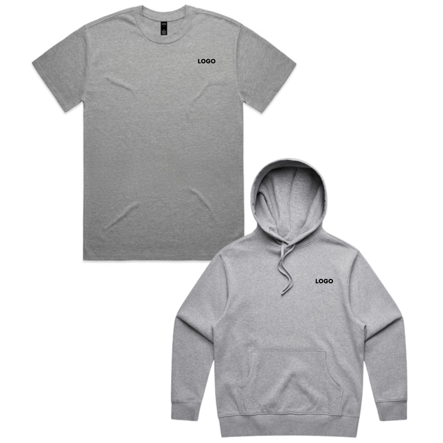 AS Colour Custom Workwear Bundle – 4 T-Shirts + 2 Hoodies with Free Logo